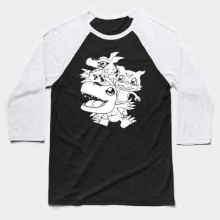 agumon veemon guilmon Baseball T-Shirt